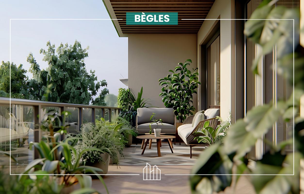 Appartement  T3 à vendre Bègles 33130