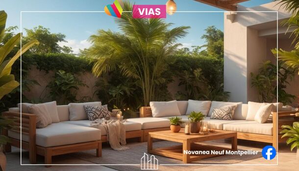 Appartement 2 pièces  à vendre Vias 34450