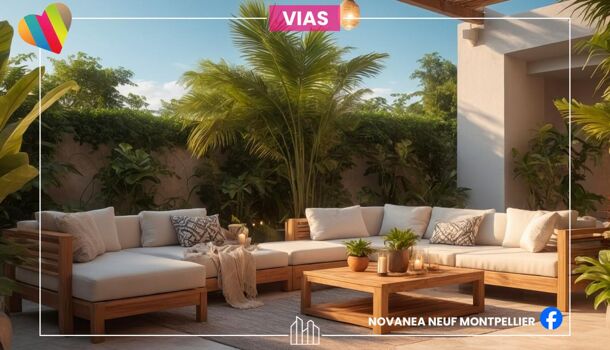 Appartement 3 pièces  à vendre Vias 34450