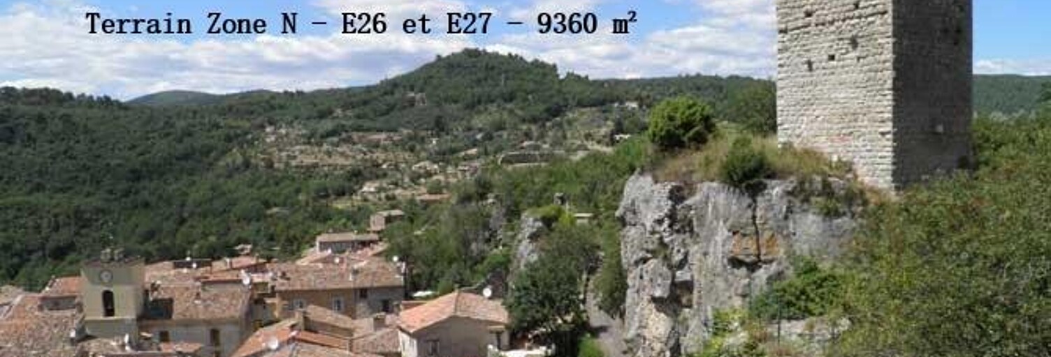 Terrain  9360 m² à vendre à Châteaudouble (83300)