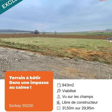 Terrain  95000 €
