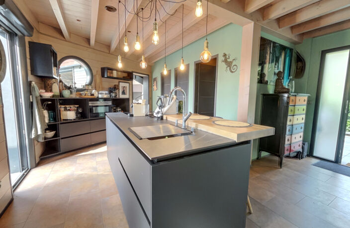 À Drumettaz-Clarafond (73), maison ossature bois à vendre — photo 2