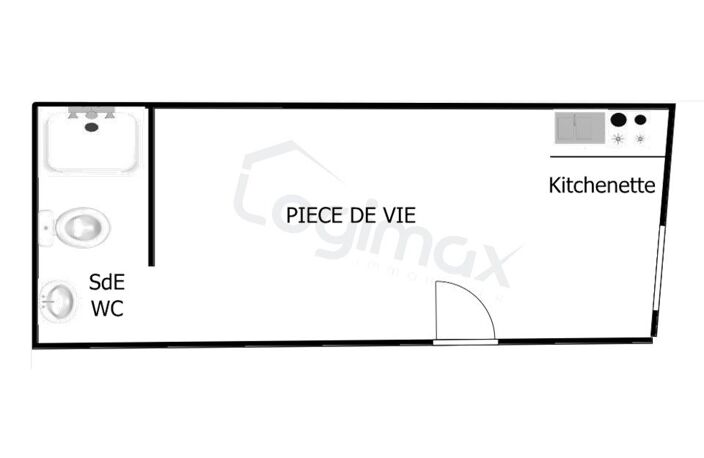 Vente appartement 1 pièce 12 m² La Rochelle (17000) — photo 2