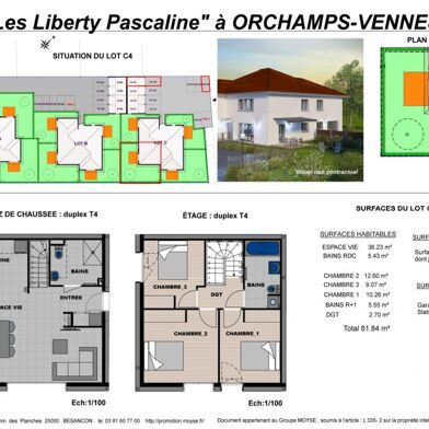 Appartement 4 pièces 280000 €