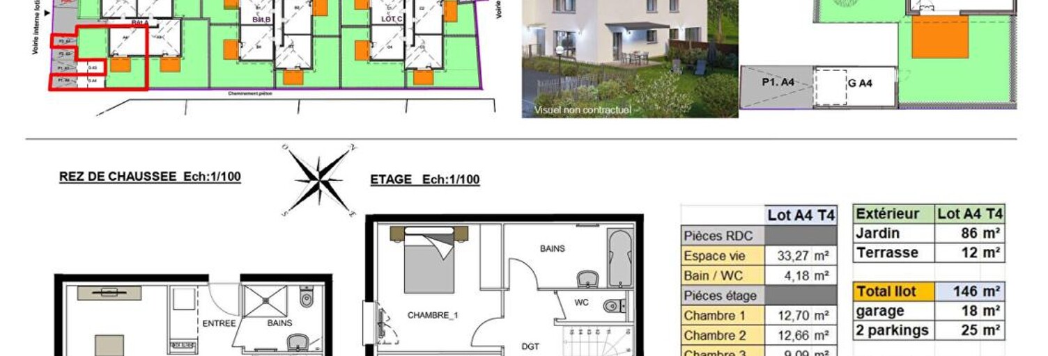 Appartement 4 Pièces 85 m² à vendre à Orchamps-Vennes (25390)