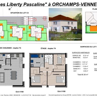 Appartement 4 pièces 279000 €