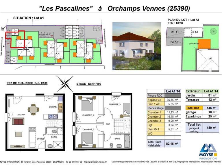 APPARTEMENT 4 PIECES 82.16 m2 282000 EUROS — photo 1