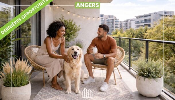 Appartement 3 pièces  à vendre Angers 49100