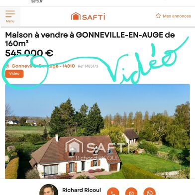Maison 9 pièces 525000 €