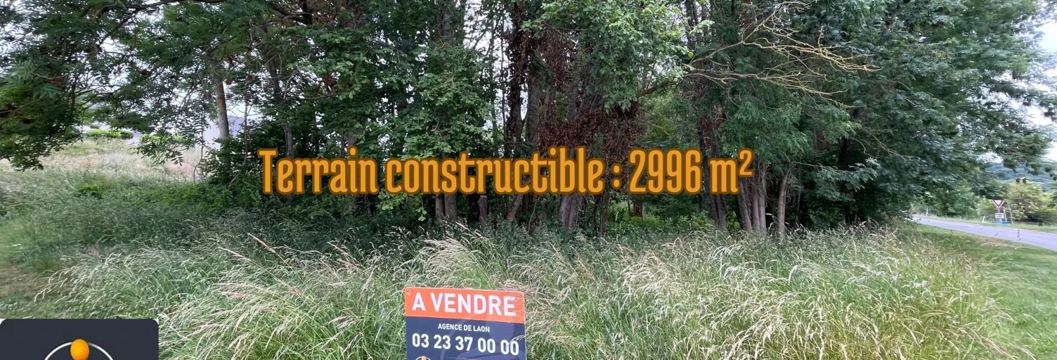 Terrain   m² à vendre à Chamouille (02860)