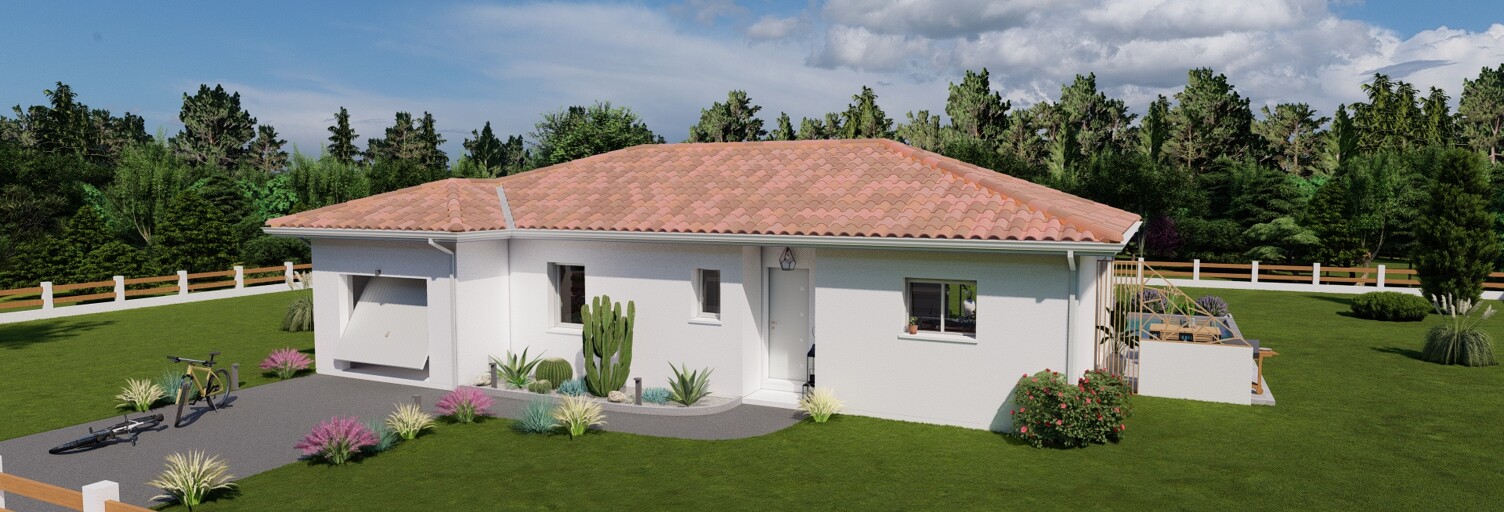 Maison 95 m² à construire Bas-Mauco (40500)