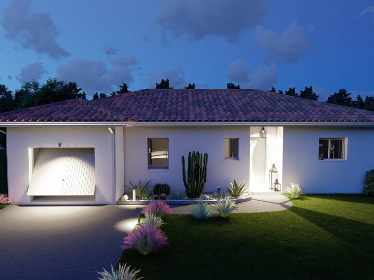 Maison 95m2 trois chambres avec garage à Saint Cricq Villeneuve — photo 1