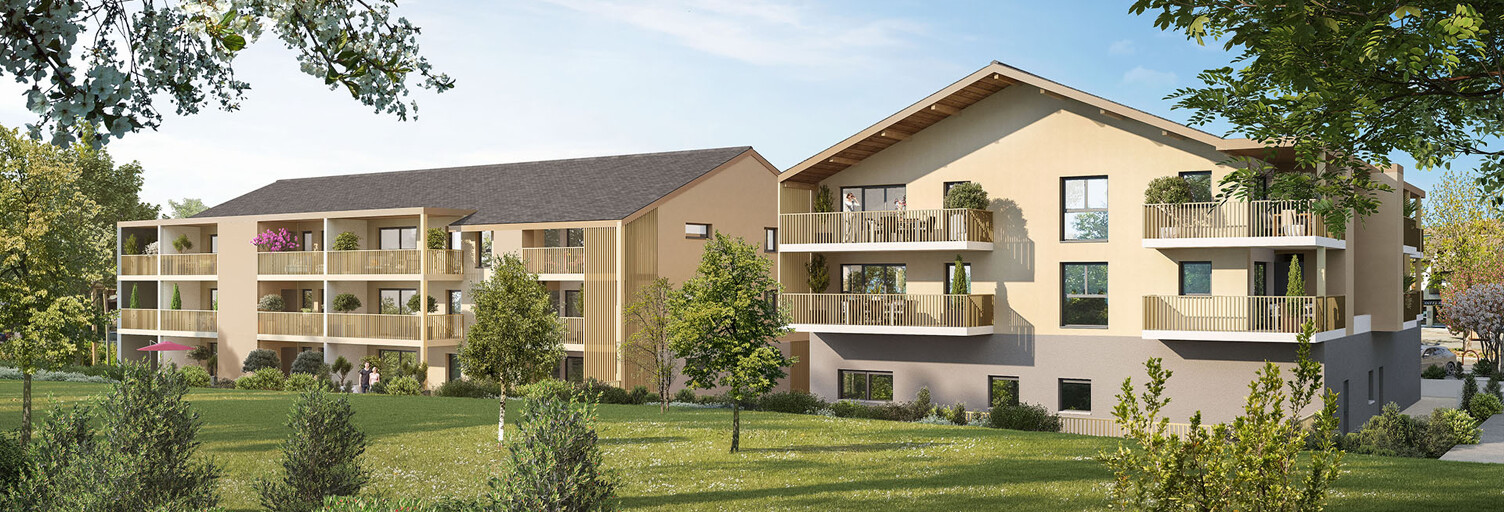 Appartement neuf T2, T3, T4 Pièce 42 à 87 m² à vendre à Fillinges (74250)