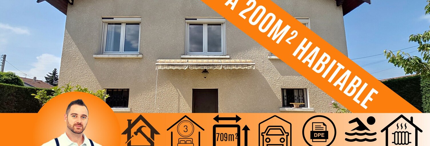 Maison 4 Pièces 68 m² à vendre à Meyzieu (69330)