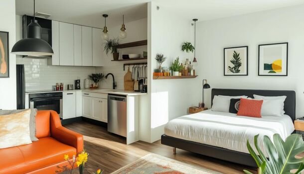 Appartement 1 pièces  à vendre Angers 49100