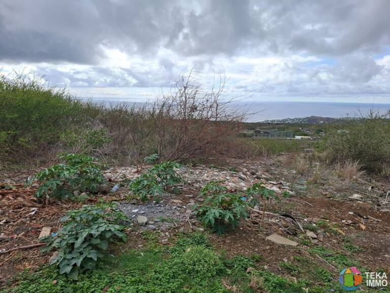 A VENDRE Terrain avec vue sur mer à L’Hermitage-les-Hauts — photo 1