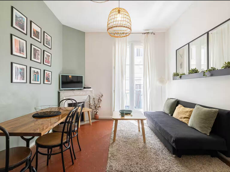 Cannes Bas Carnot appartement 3 pièces au calme parfait état meublé — photo 1