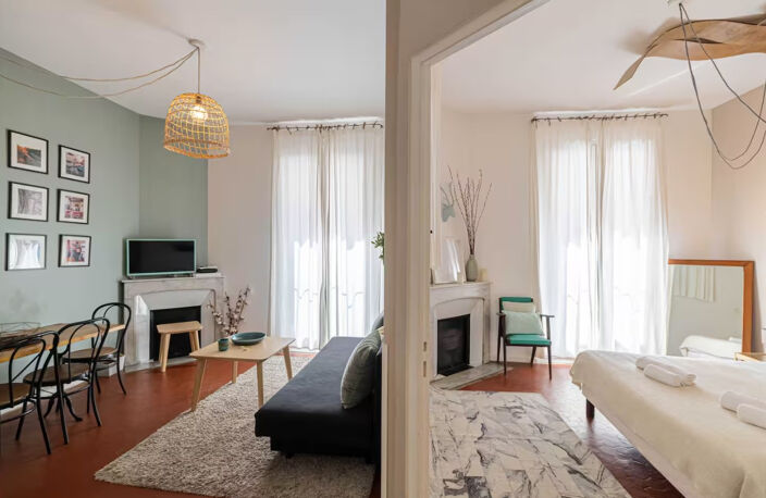 Cannes Bas Carnot appartement 3 pièces au calme parfait état meublé — photo 5