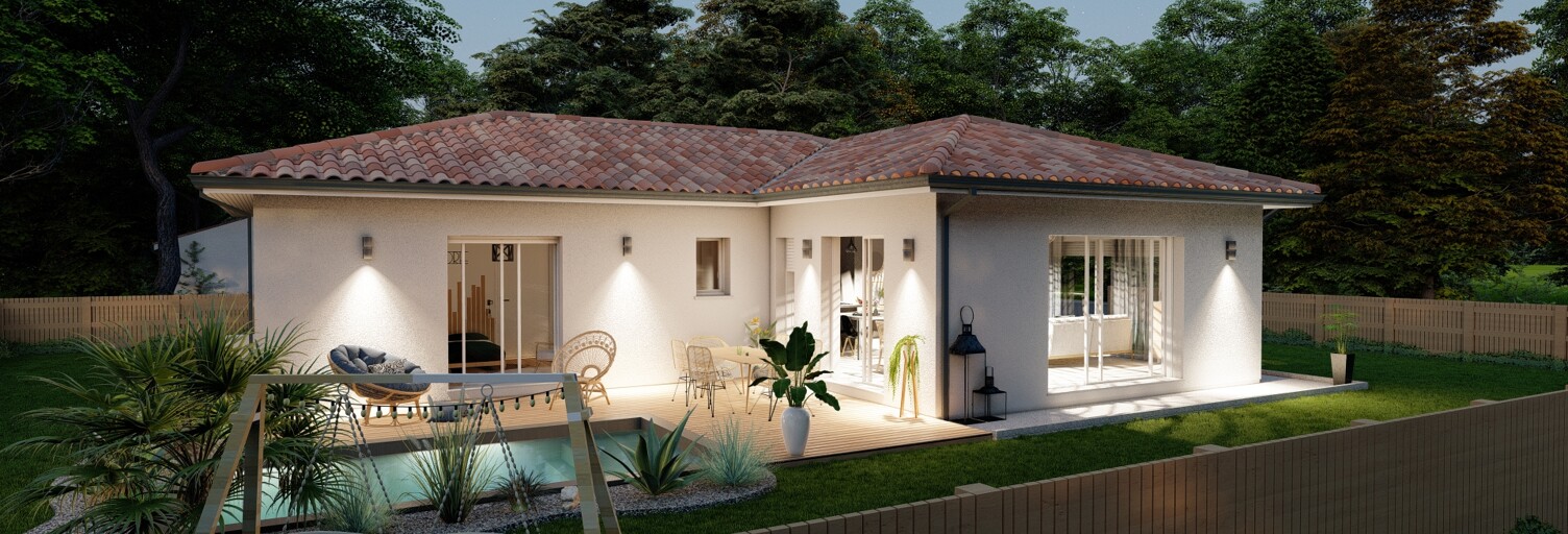 Maison 105 m² à construire Bahus-Soubiran (40320)