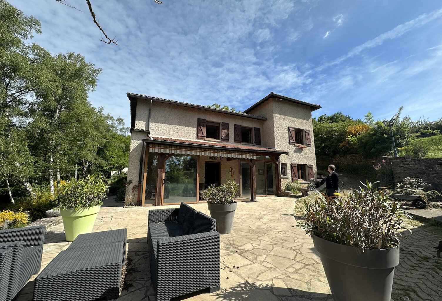 Maison  de 155 m2 hab. belle situation calme avec vue dégagé — photo 1