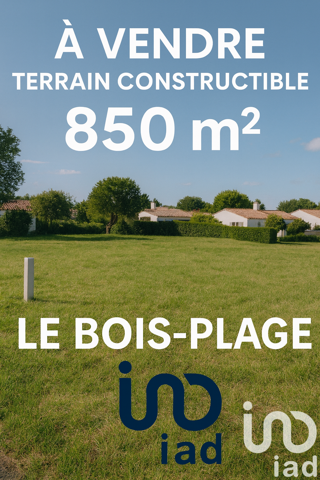 Le-Bois-Plage-En-Re - 850m²