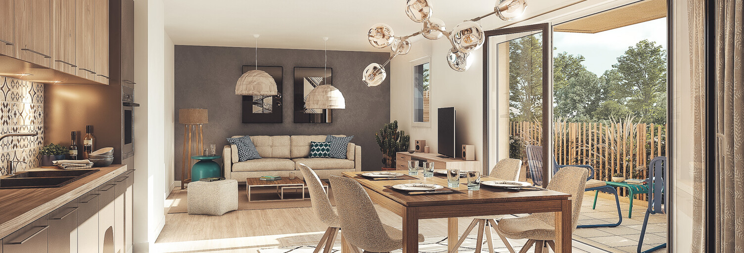 Appartement 3 Pièces 63 m² à vendre à Bourgbarré (35230)