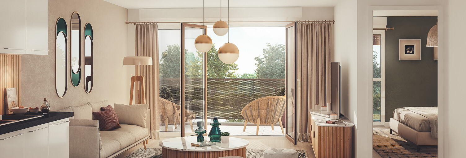 Appartement 2 Pièces 43 m² à vendre à Bourgbarré (35230)