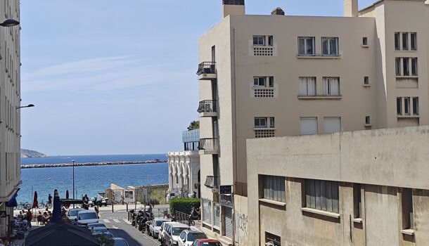 Appartement 1 pièces  à louer Marseille 7eme 13007