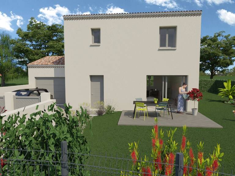 À vendre – Maison moderne - 3 chambres + garage à Loriol sur Drôme (26270) — photo 1