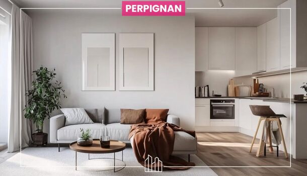 Appartement 3 pièces  à vendre Perpignan 66000