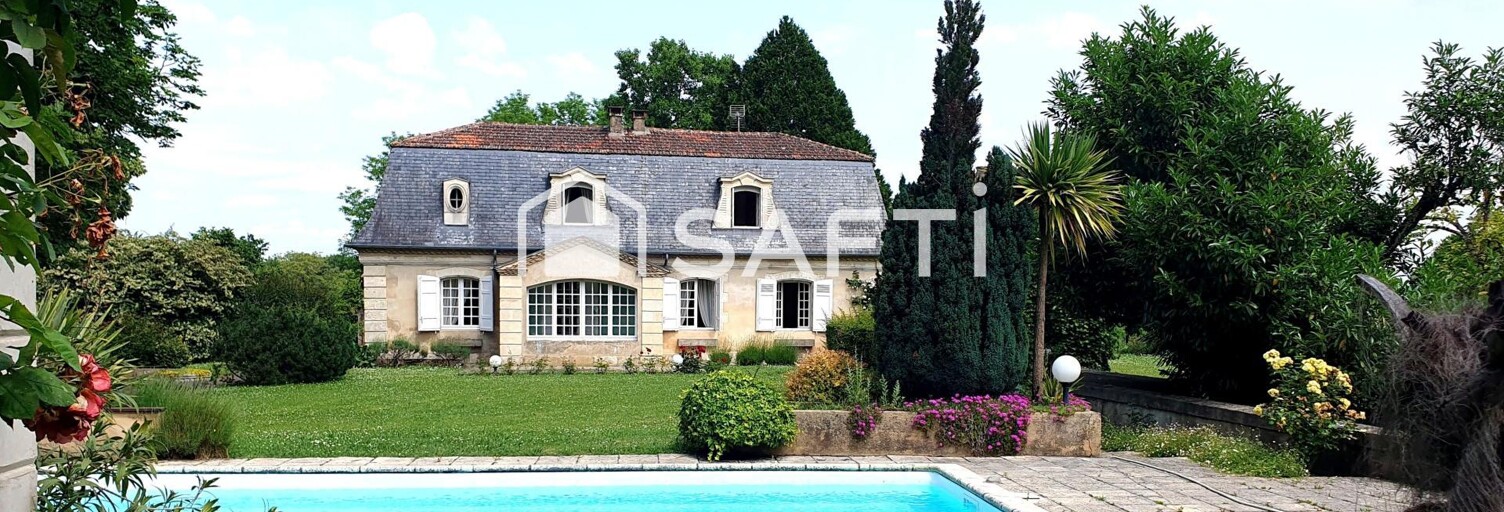 Maison 9 Pièces 200 m² à vendre à Bergerac (24100)
