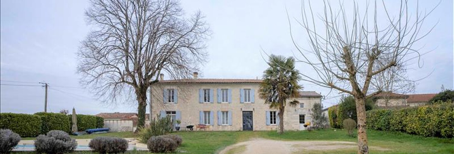 Maison 6 Pièces 320 m² à vendre à Allas-Champagne (17500)