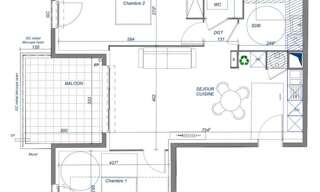 Appartement 3 Pièces 65 m² à vendre à Toulon (83100)