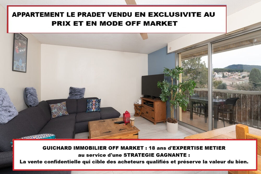 Appartement 3 pièces  à vendre Pradet (Le) 83220
