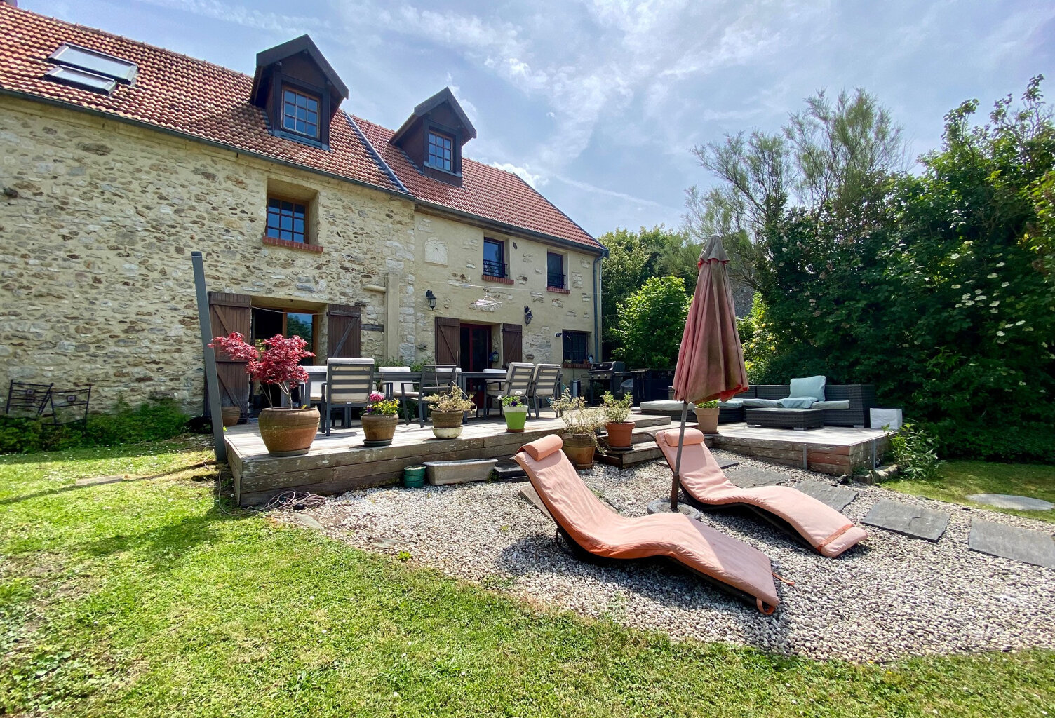 Maison en pierre au coeur de la Vallée de l'arbre — photo 1