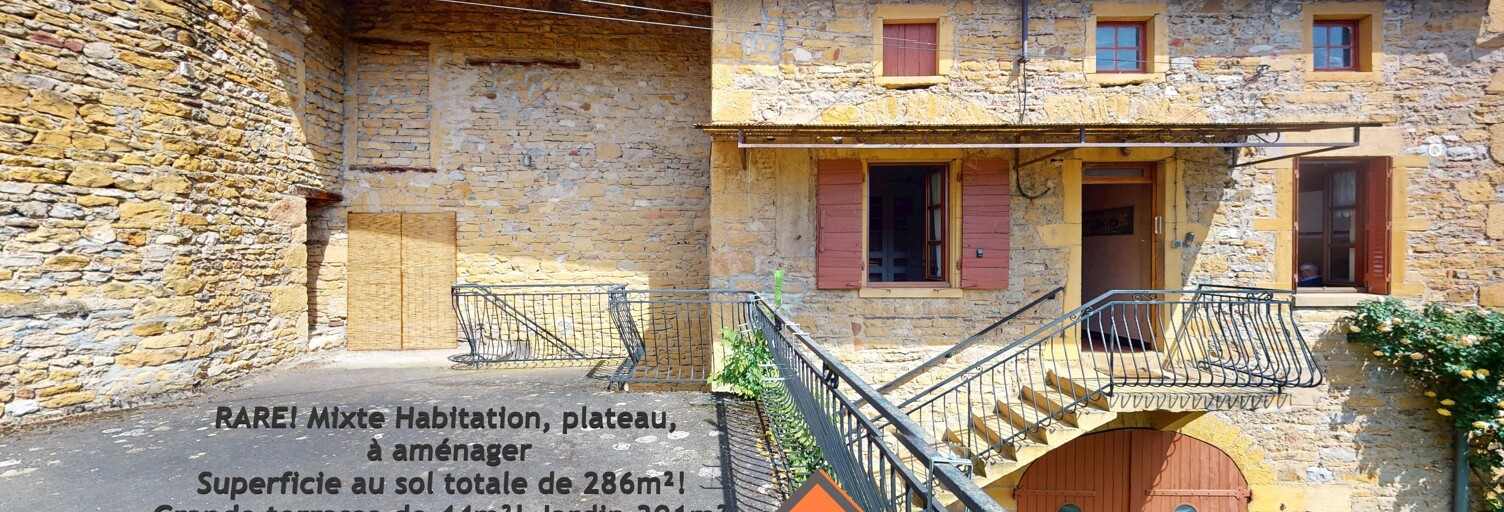 Maison 8 Pièces 286 m² à vendre à Châtillon (69380)