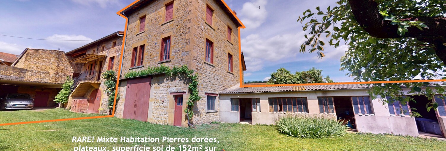 Maison 8 Pièces 152 m² à vendre à Châtillon (69380)