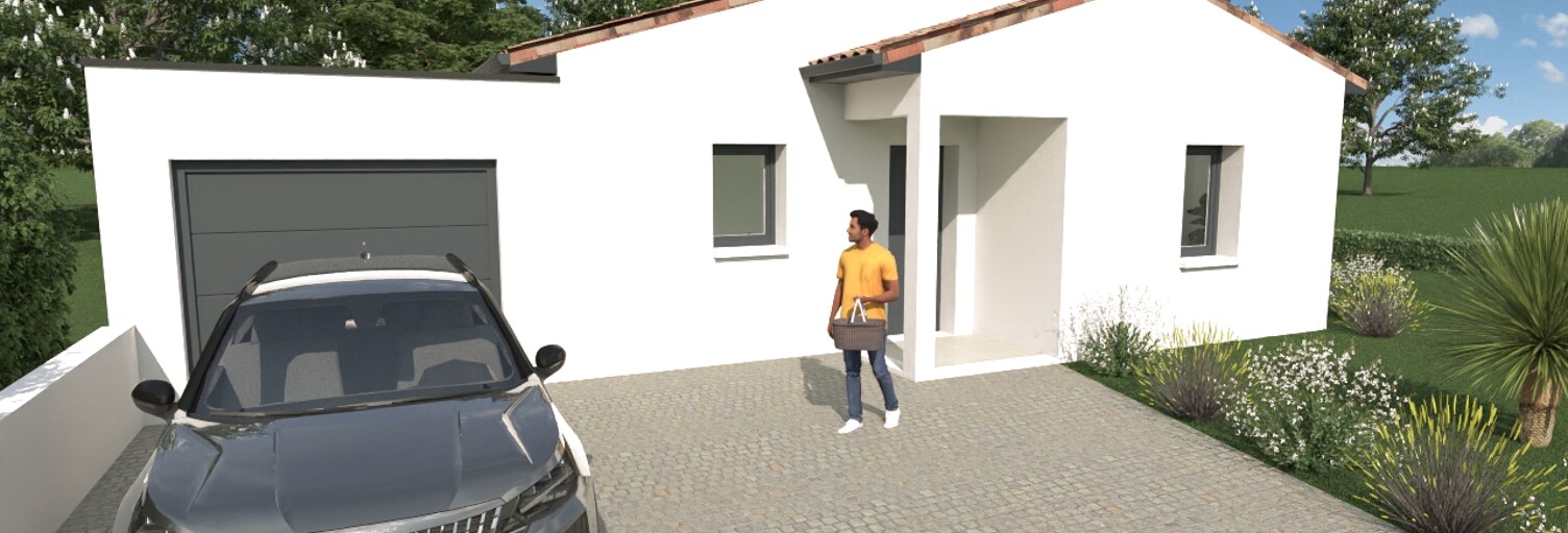 Maison 89 m² à construire Saint-Marcel-lès-Sauzet (26740)