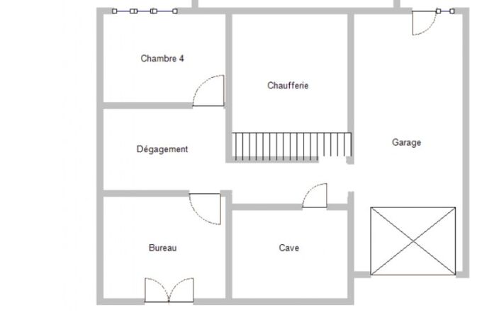 MAISON AVEC SOUS-SOL 100% - 3 CHAMBRES - 109m² - PARCELLE DE 493m² — photo 4