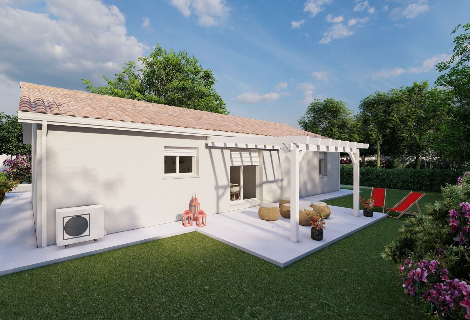 Maison neuve 3 chambres de plain pied  — photo 1