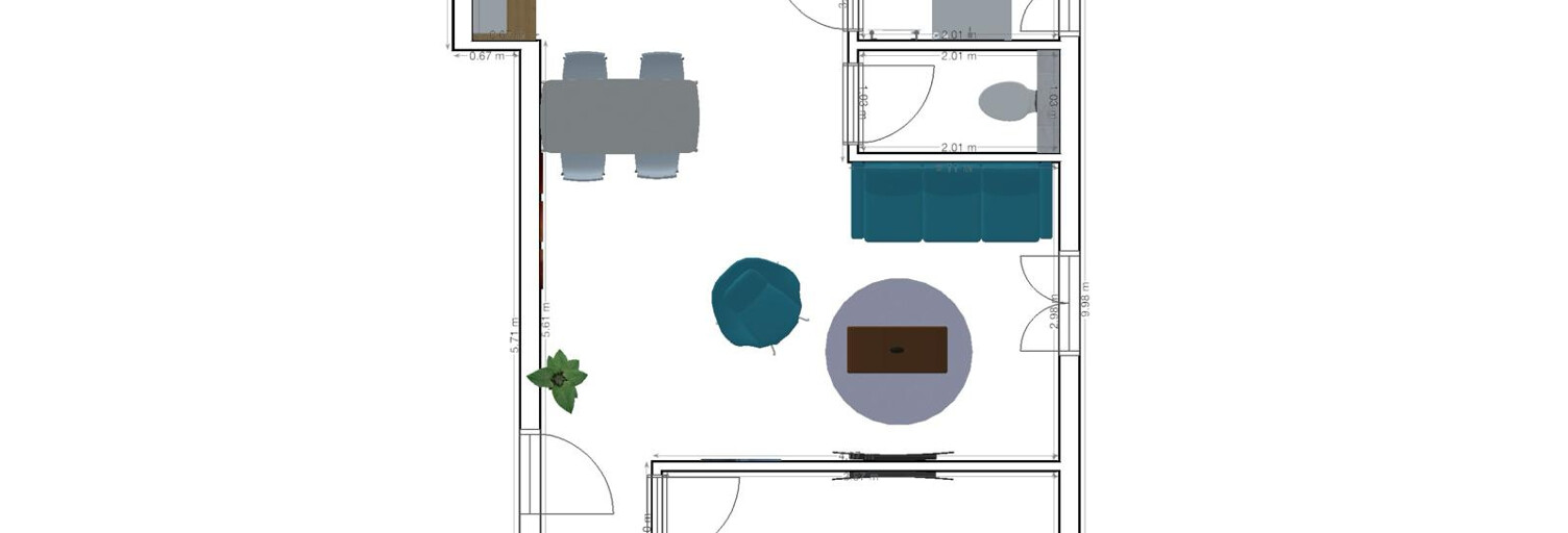 Appartement 2 Pièces 45 m² à vendre à Nice (06000)