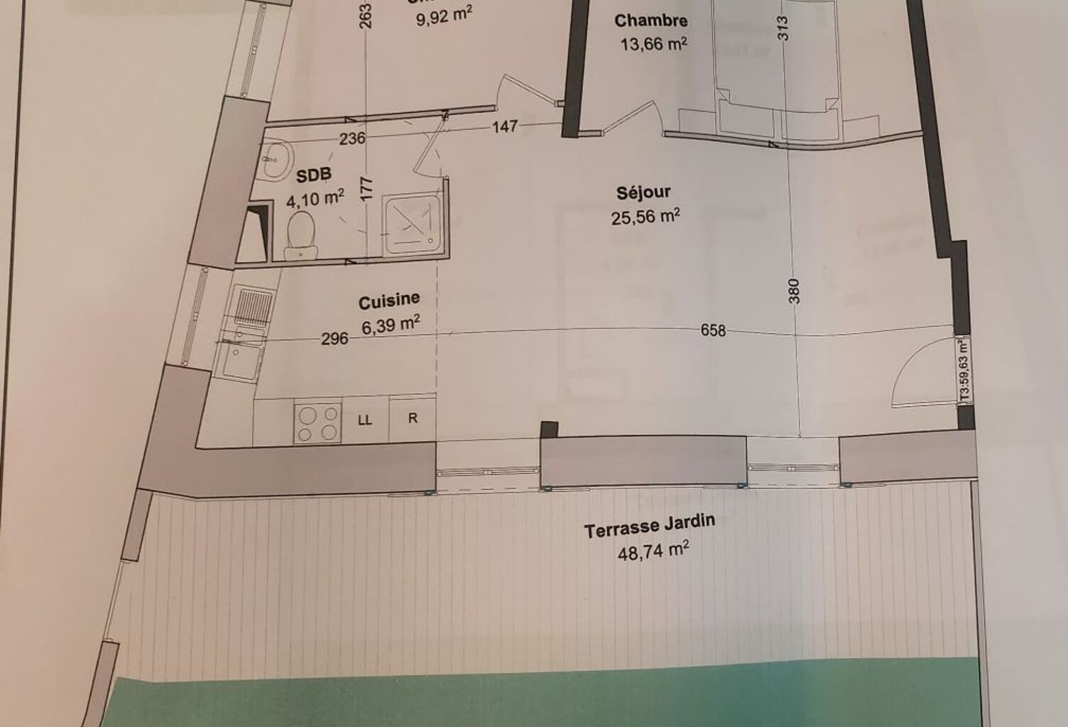 Vente Appartement 3 pièces — photo 1