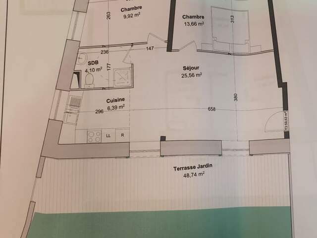 Vente Appartement 3 pièces — photo du bien