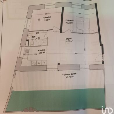 Appartement 3 pièces 210000 €