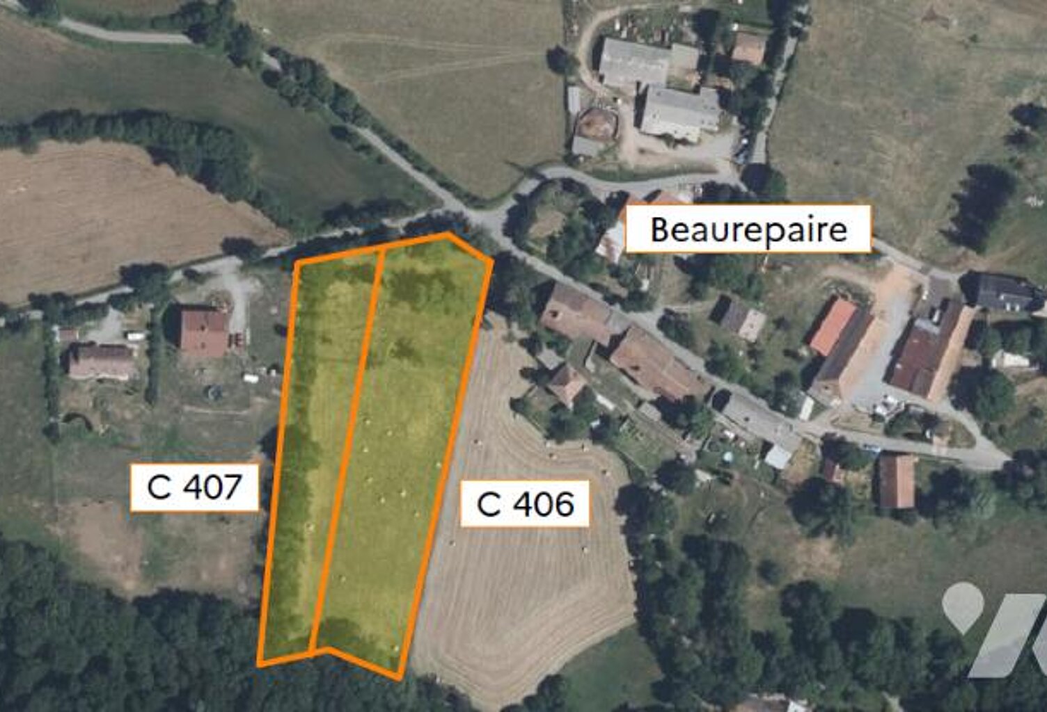 Vente terrain   Aubessagne (05800) — photo 1