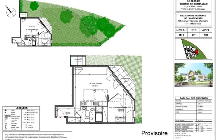 Vente Appartement 2 pièces — photo 2