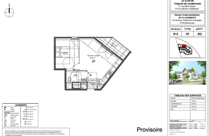 Vente Appartement 2 pièces — photo 2