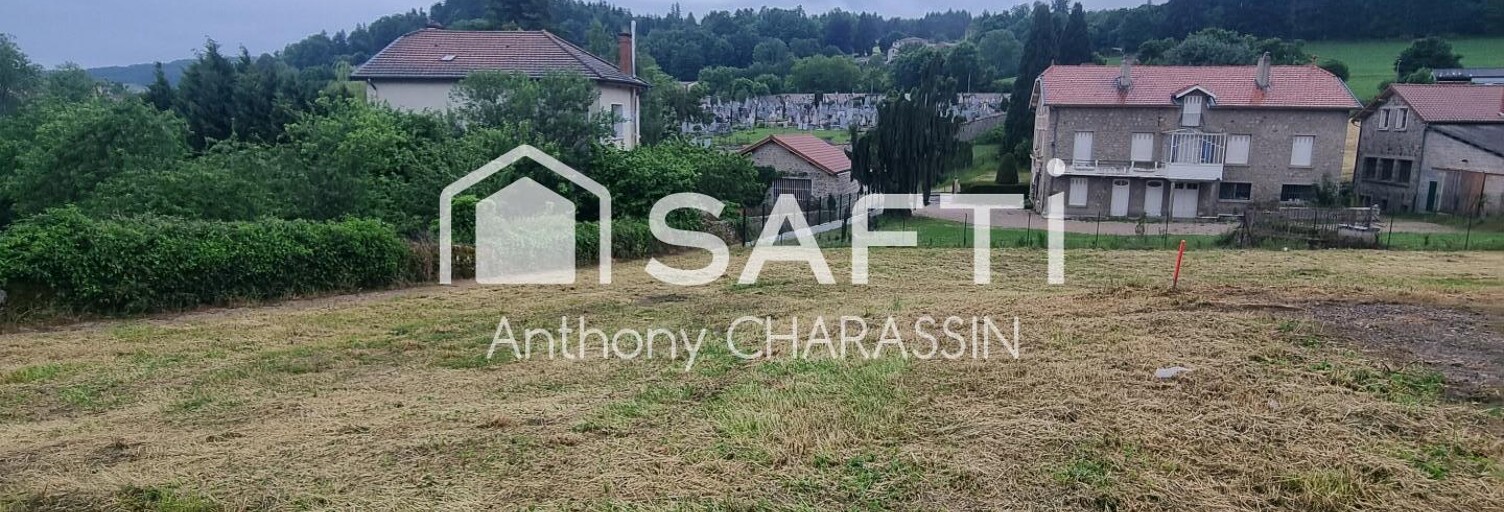 Terrain  694 m² à vendre à Saint-Bonnet-le-Château (42380)