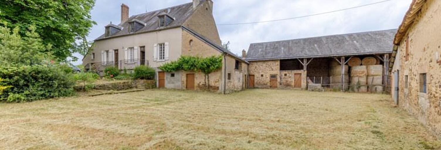 Maison 4 Pièces 102 m² à vendre à Pouligny-Notre-Dame (36160)