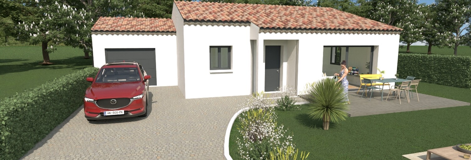 Maison 89 m² à construire Valréas (84600)
